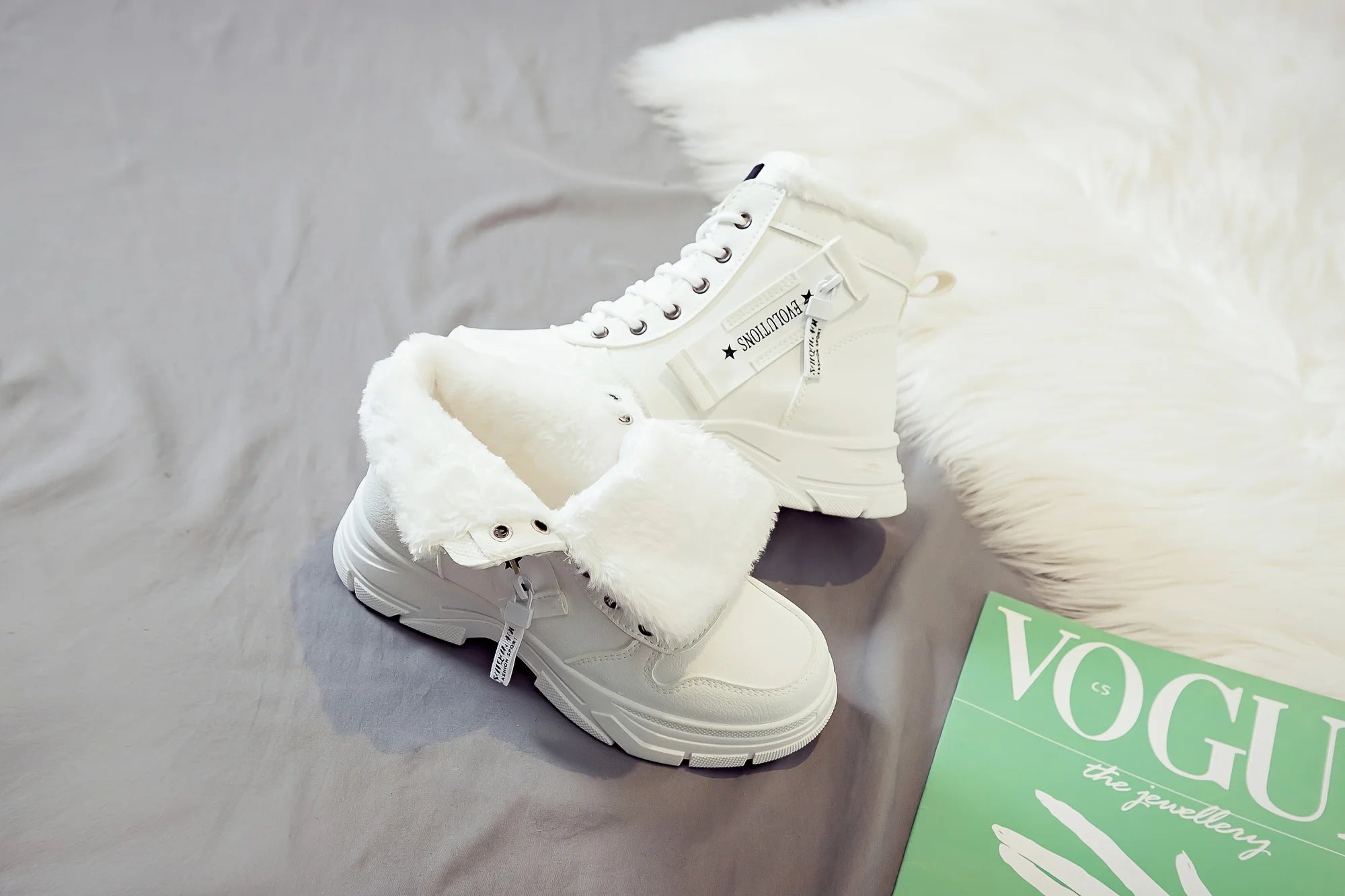 Women's Ankle Boot, Short Boot, Winter Boot with Thick Lining and Insulation, Stylish and Versatile, Thick-Soled Winter Boot